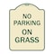 Signmission Designer Series Sign-On Grass, Tan & Green Heavy-Gauge Aluminum Sign, 24" x 18", TG-1824-23526 A-DES-TG-1824-23526 - alternate 1